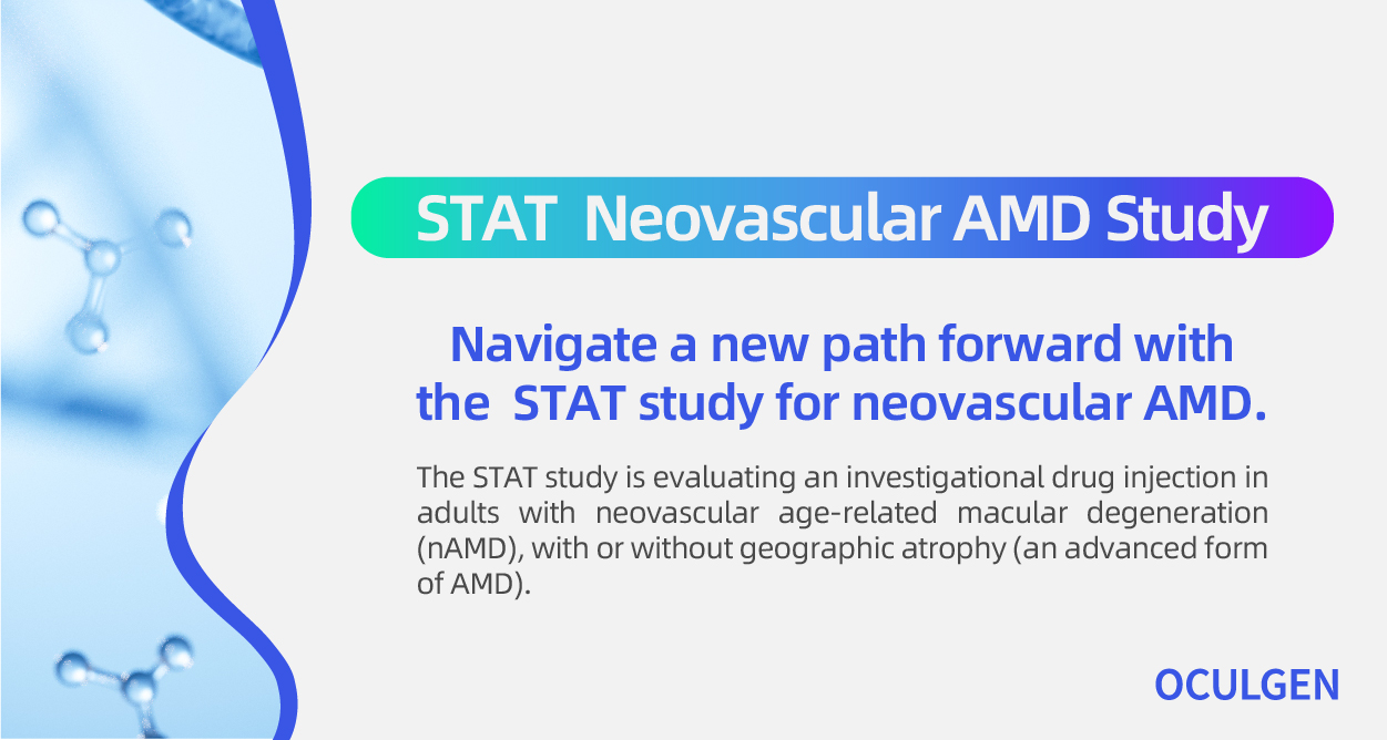 Oculgen is proud to feature the STAT Study at ARVO
